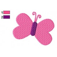 Baby Butterfly Embroidery Design